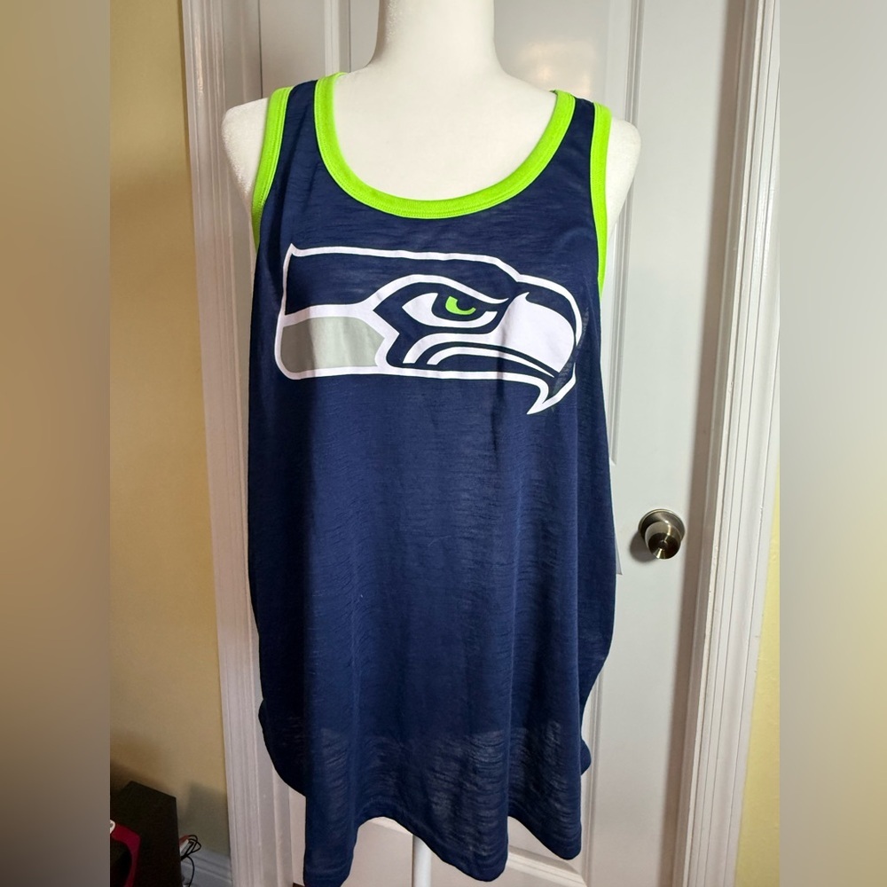 NFL SEATTLE Seahawks Racerback Tank BNWT size XL